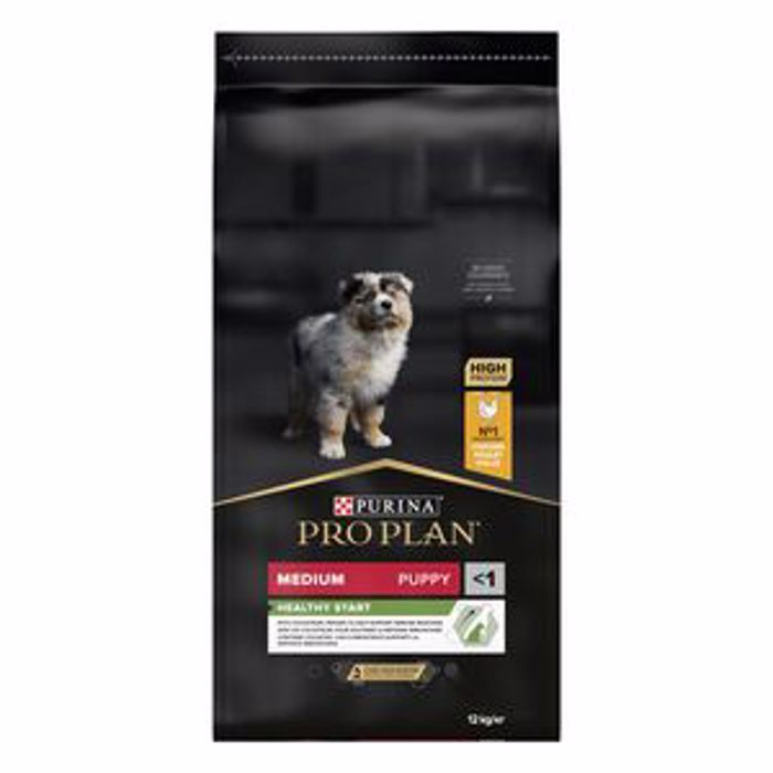 Purina Pro Plan OptiStart Medium Puppy Kotopoulo 12kg XIRA TROFI SKuLOu